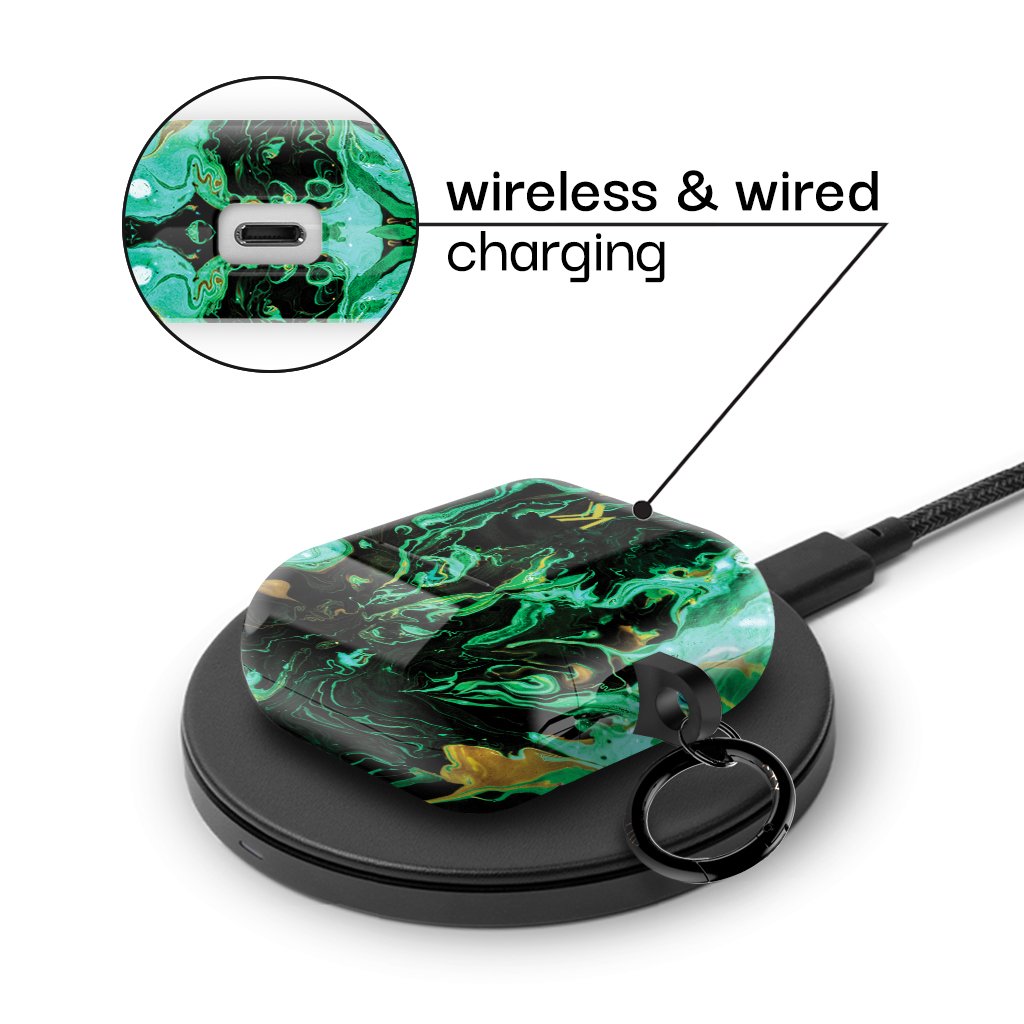 Misty Emerald AirPods Case