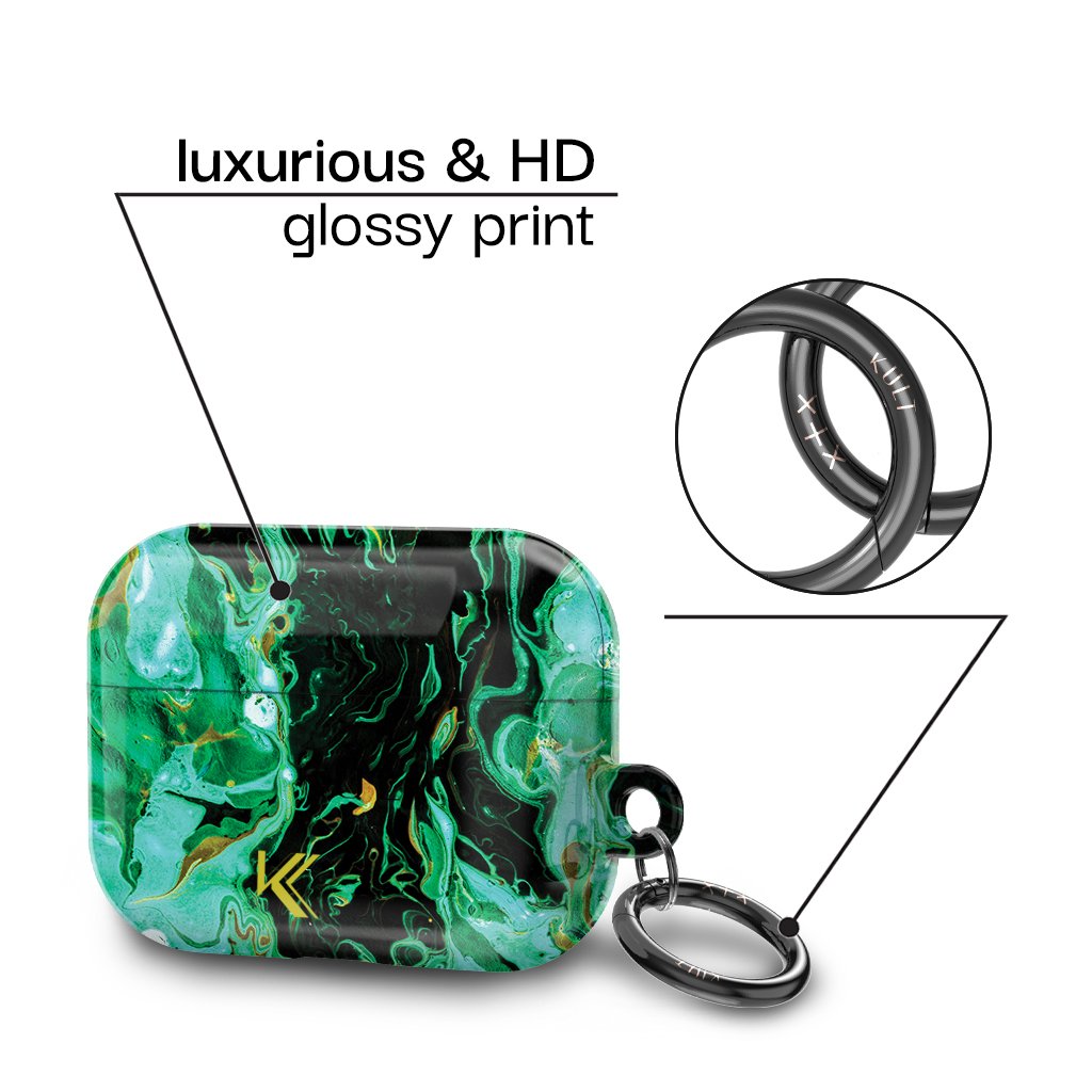 Misty Emerald AirPods Case