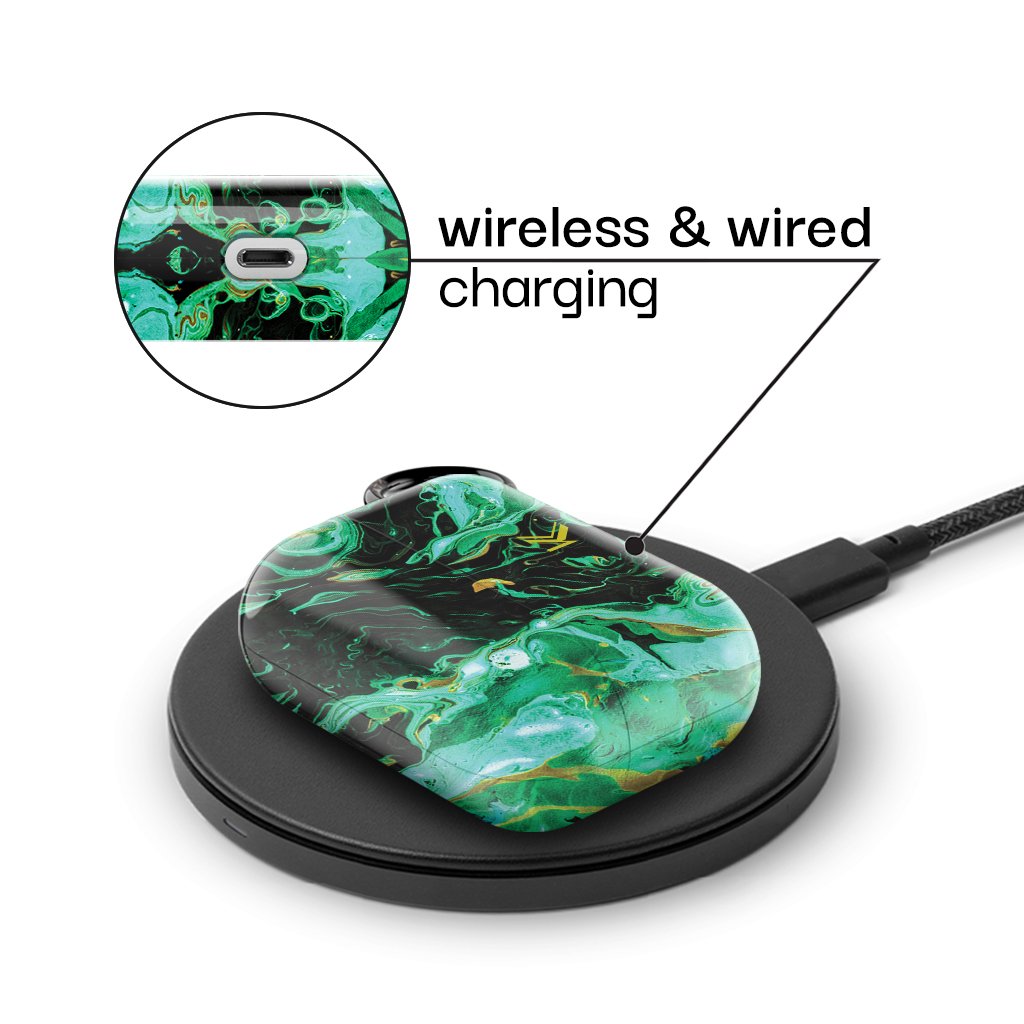 Misty Emerald AirPods Case