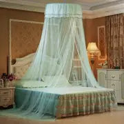Round Ceiling Mosquito Net with Butterfly Decor (1pc)