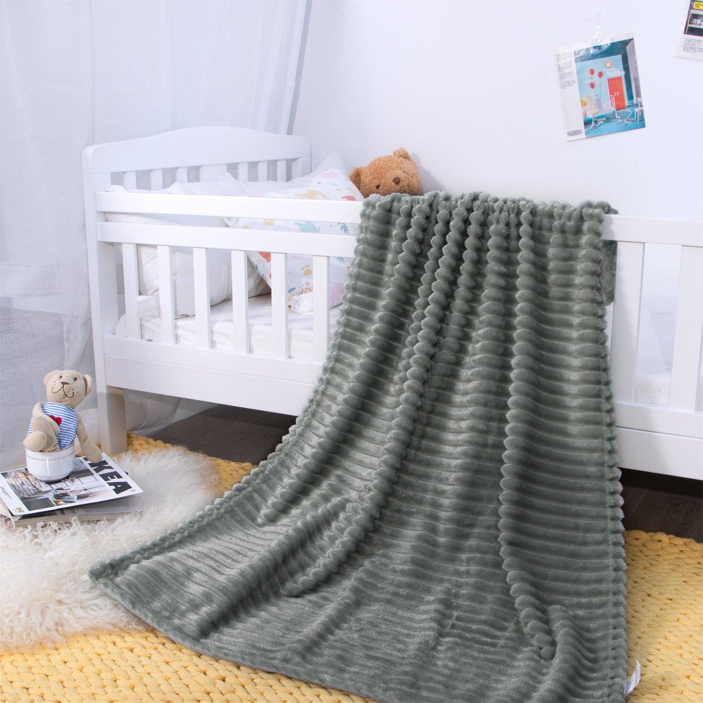 ALL SEASONS PLUSH FLANNEL FLEECE BLANKET