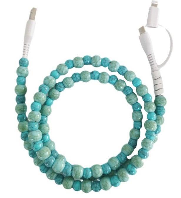 BEADED 4-IN-1 FAST CHARGING CABLE - SO MANY TO CHOOSE FROM