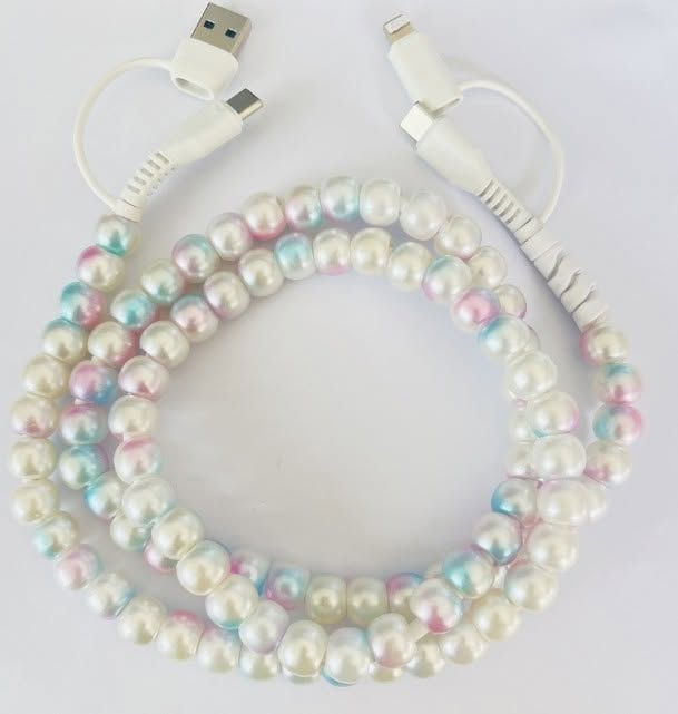 BEADED 4-IN-1 FAST CHARGING CABLE - SO MANY TO CHOOSE FROM