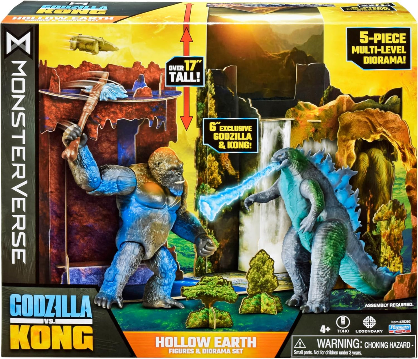 GODZILLA VS KONG - THE NEW EMPIRE - HOLLOW EARTH FIGURE BUNDLE
