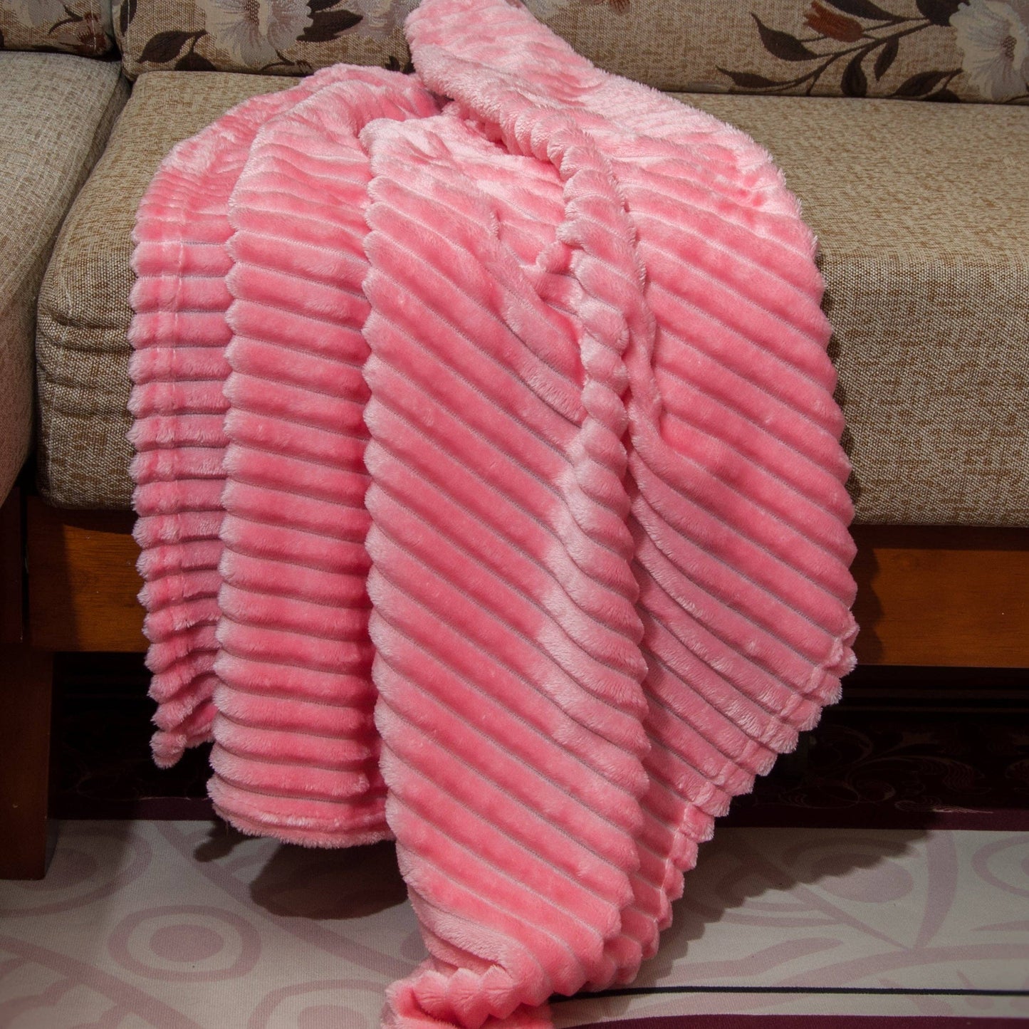 ALL SEASONS PLUSH FLANNEL FLEECE BLANKET