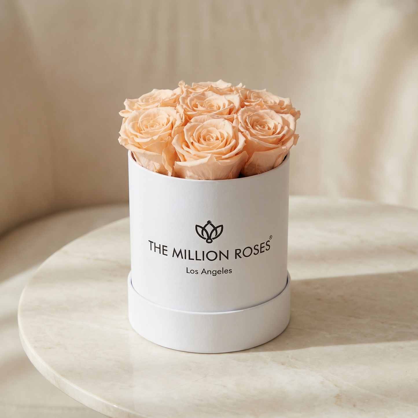 Essence White Box | Peach Roses