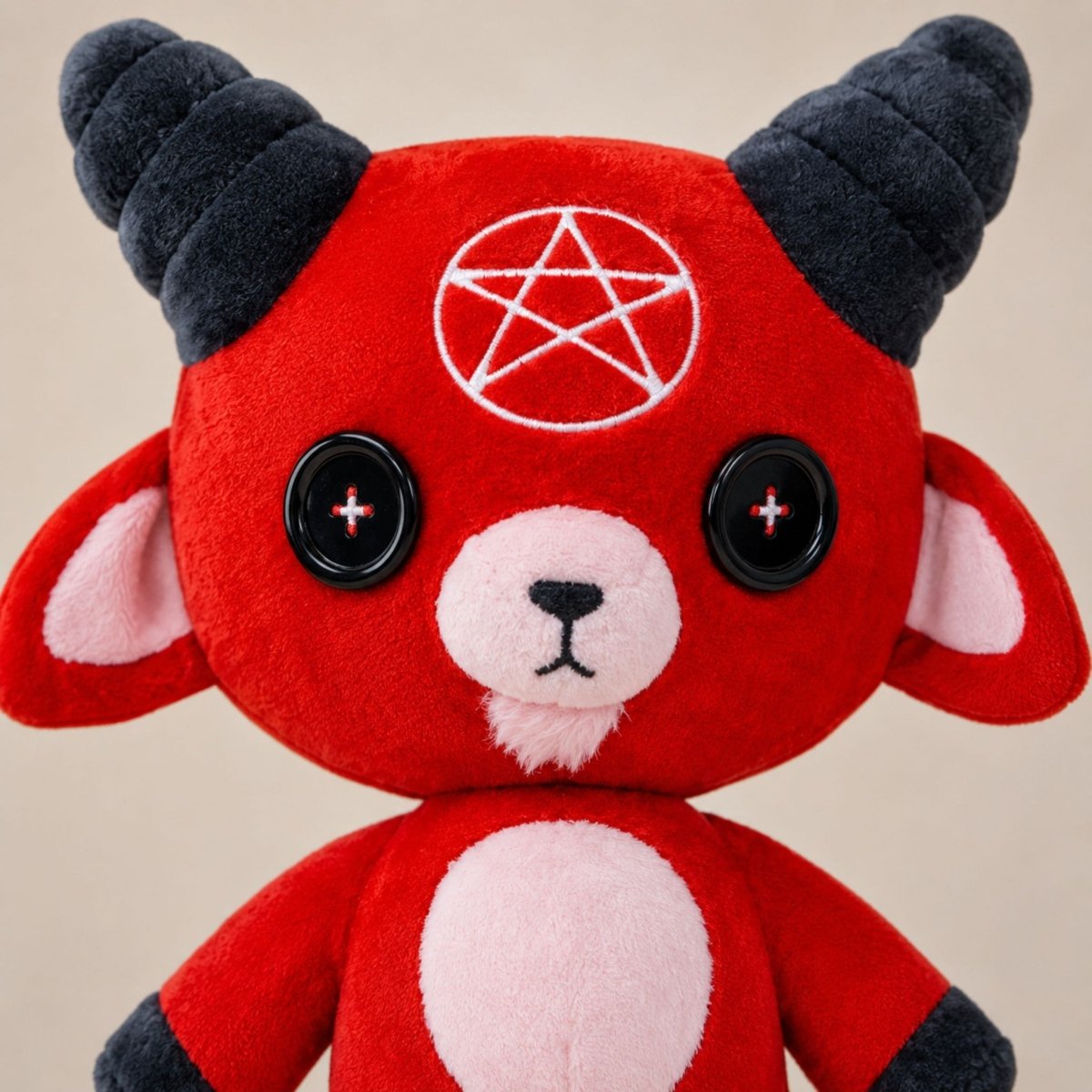 Lucibaa Demon Goat Plushie – PRE-ORDER (Ships Late October)