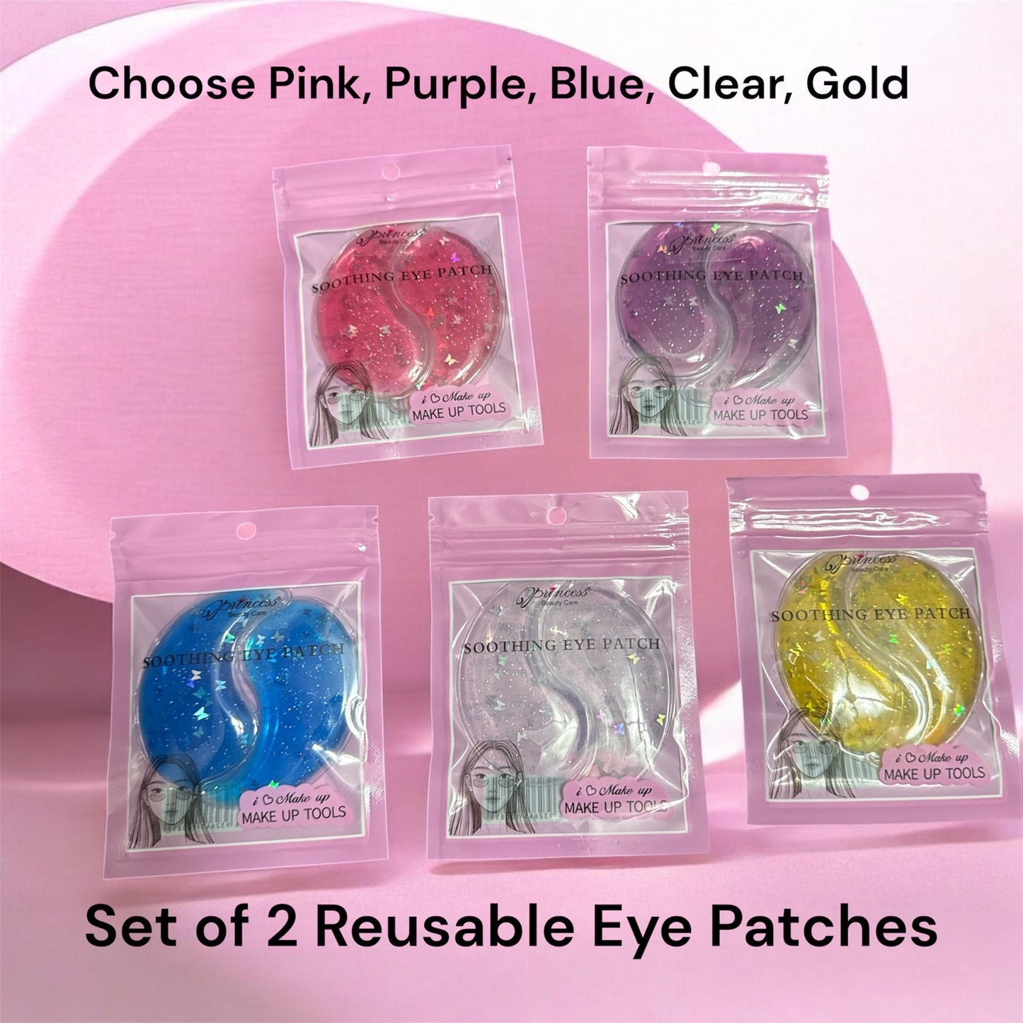 REUSABLE EYE PATCHES - SO MANY GREAT COLORS