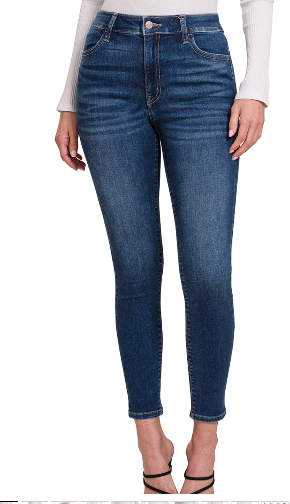 HIGH WAIST SKINNY JEGGING JEANS