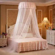 Round Ceiling Mosquito Net with Butterfly Decor (1pc)