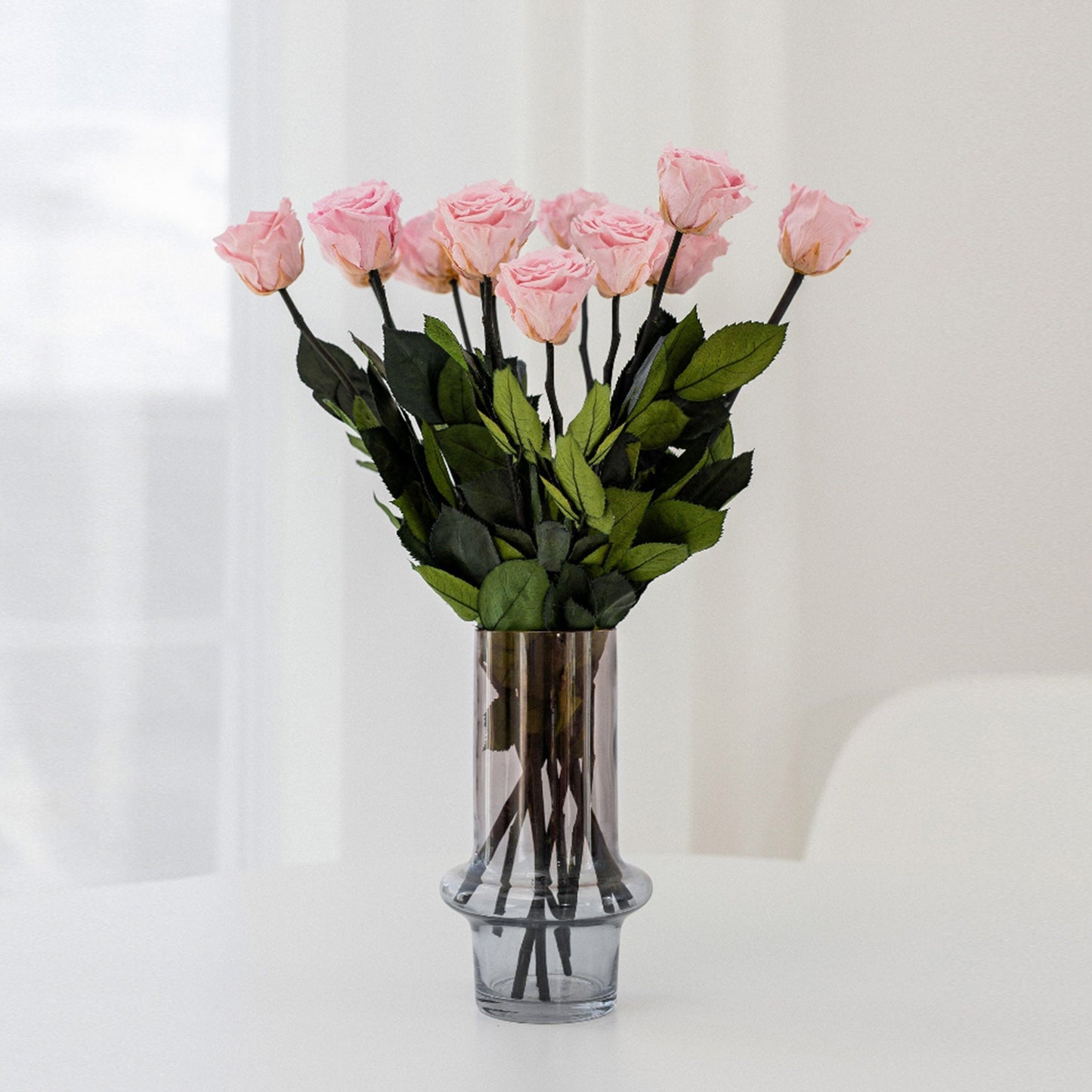 Long Stem Roses | Light Pink Roses