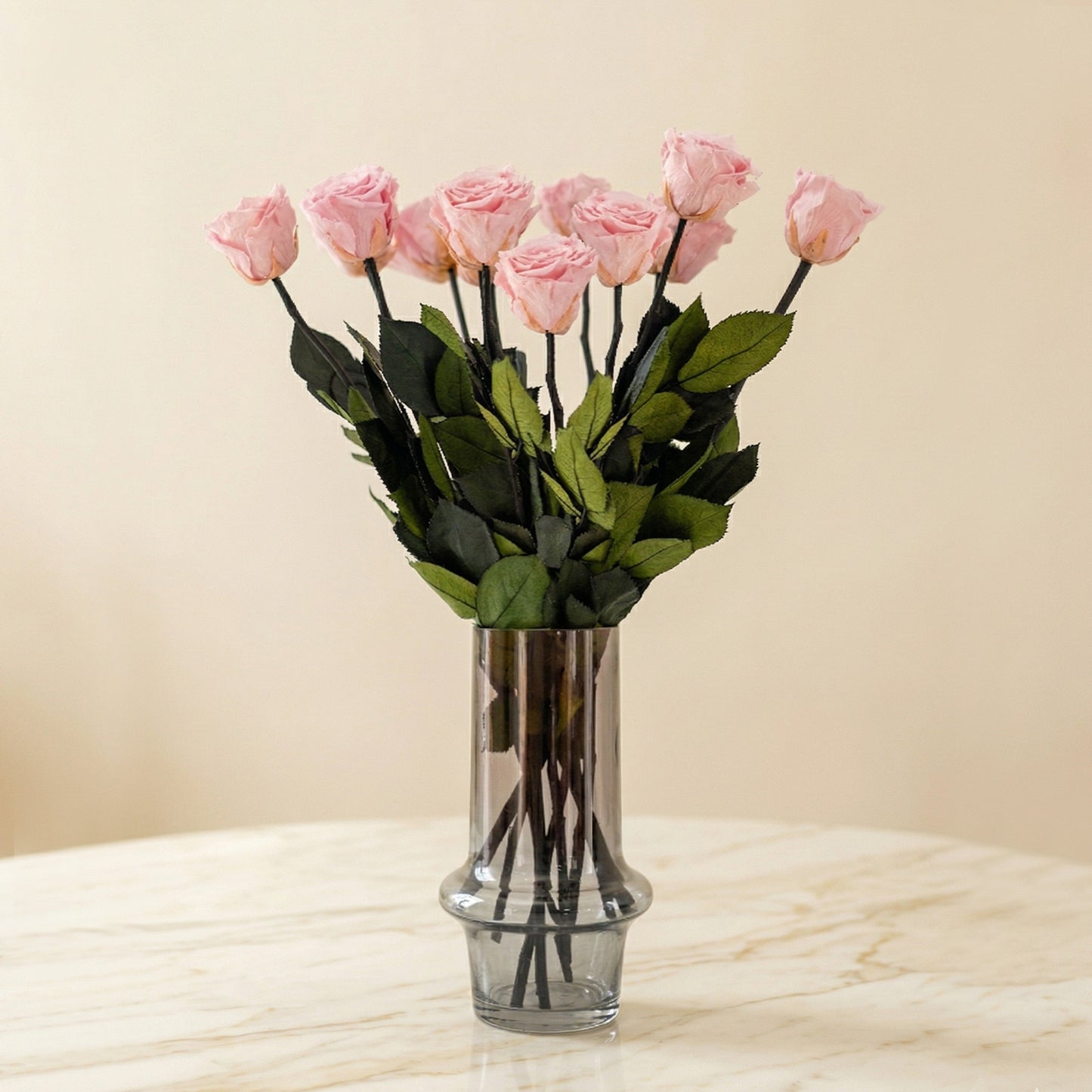 Long Stem Roses | Light Pink Roses