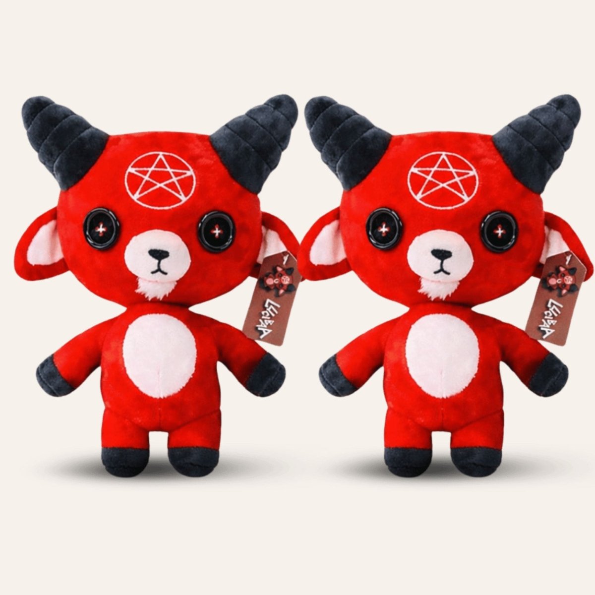 Lucibaa Demon Goat Plushie – PRE-ORDER (Ships Late October)