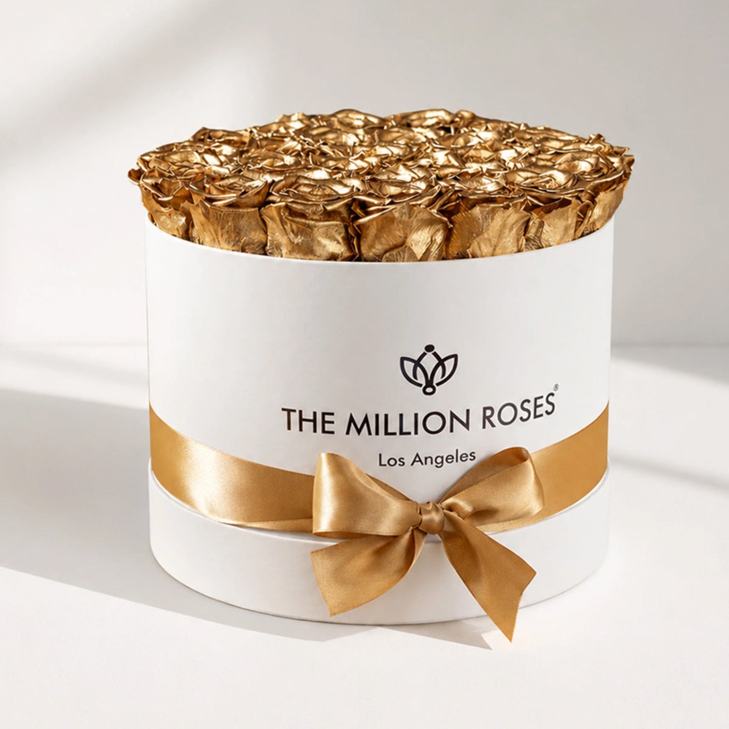 Supreme White Box | Gold Roses